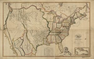1978 United States Antique Map